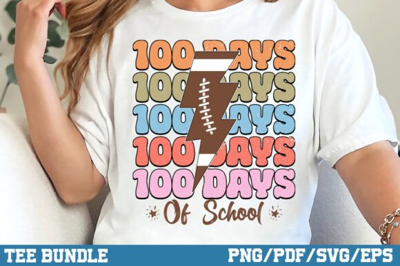 Download Trendy 100 Days of School, Groovy Shirt - Trendy Collection