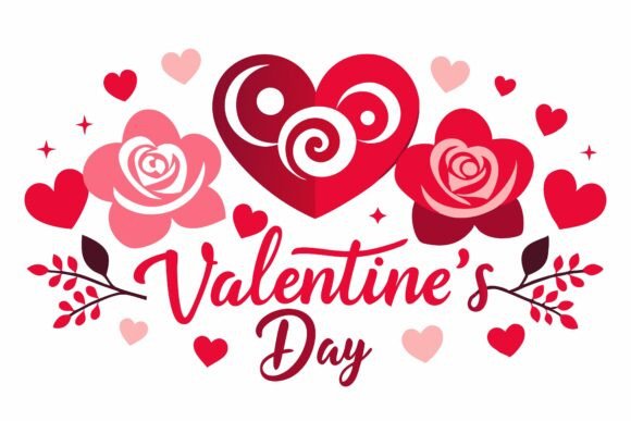 Download Elegant Happy Valentine's Day Design Wit - Valentine Collection