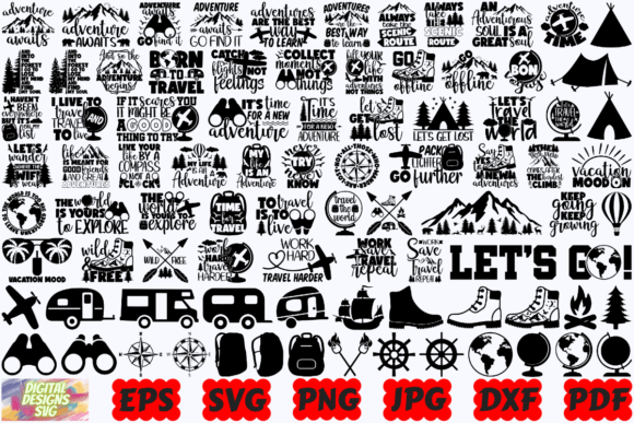 Download Travel SVG | Adventure SVG | Camping SVG - Travel Collection