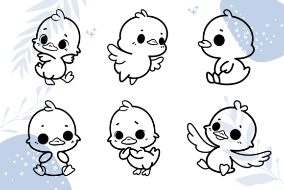 Download Cute Duck Character SVG - Premium Resources