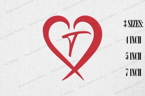 Download Letter T with Heart Valentine's Day - Valentine Collection