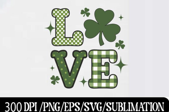 Download Love Cute Green St. Patrick's Day Shirt - Premium Bundle