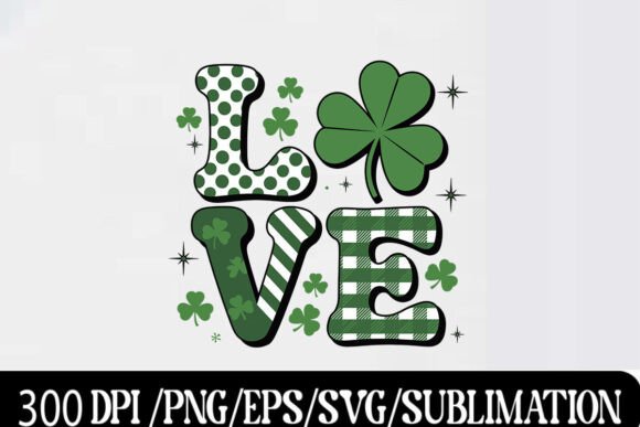 Download Love Cute Green St. Patrick's Day Shirt - Premium Bundle