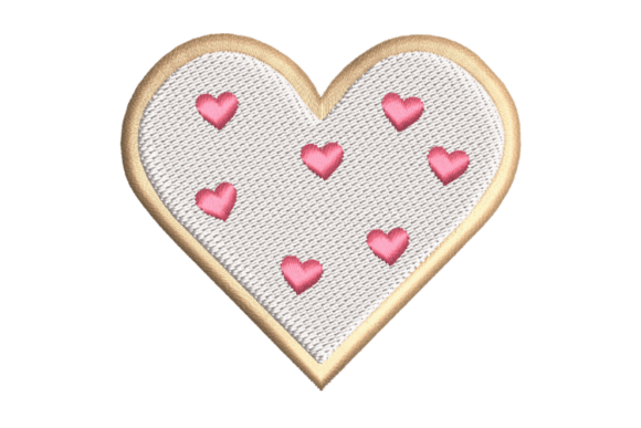 Download Love Heart Valentines Sugar Cookie - Valentine Collection